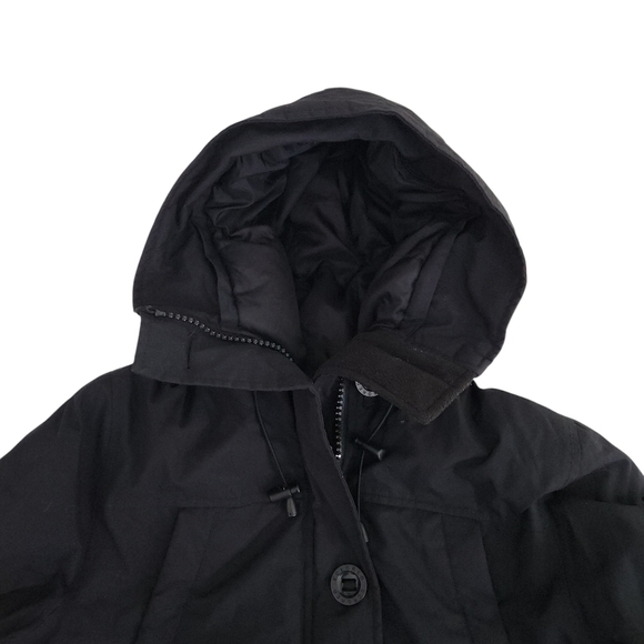 ECKO RED down Hooded zipped puffer parka winter Coat black small - Picture 4 of 12
